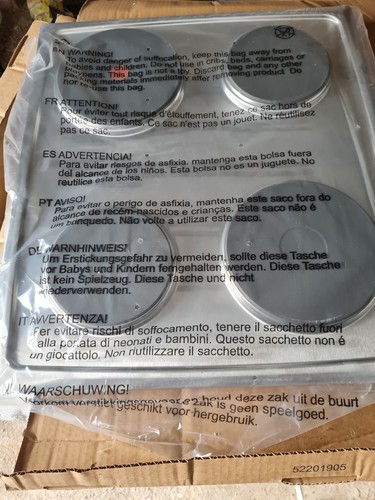 Elektrokochfeld edelstahl - edelstahl, 4