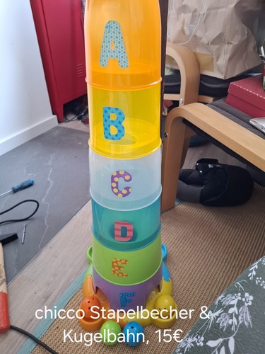 Chicco stapelturm kugelbahn - chicco, stapelturm/kugelbahn
