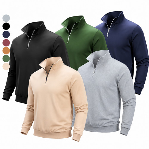 Herren sweatshirt half zip - herren,