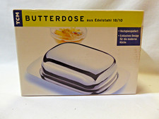 TCM Butterdose Edelstahl 18/10 Neu und Original verpackt