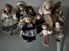 Verschiedene Porzellan Puppen