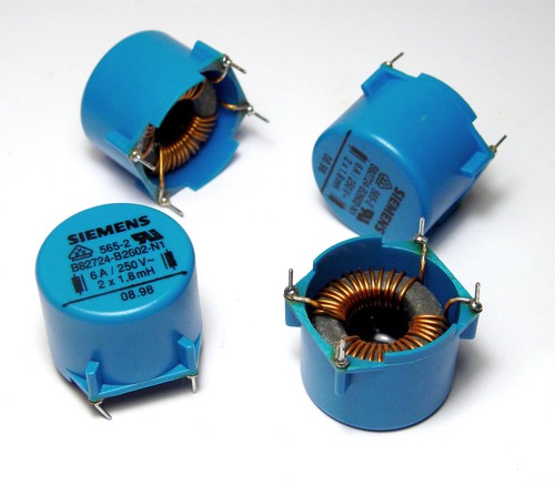 Siemens entstör drossel 2x - entstör-drossel,