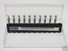 VHM Bohrer D 4,4 Kemmer Präzision 10 NEUE Spiralbohrer CNC Bohrmaschine