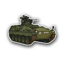 Aufkleber SPz  Marder Comic
