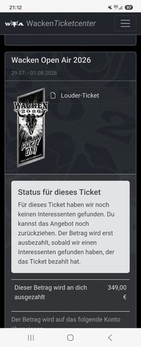 Wacken open air - 1x,
