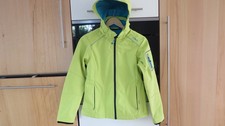 Jacke CMP Clima  Protect XS 36 grün gelb Limette Fleecefutter blau NEU
