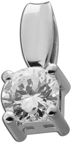 Diamantanhänger weißgold 750 - diamantanhänger,