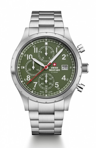 Swiss military chrono - swiss,