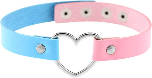 Tattoo choker leder - choker, halsband