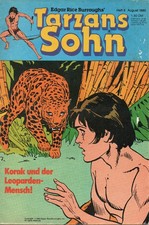 TARZANS SOHN Band 8 Korak und der Leopartden Mensch