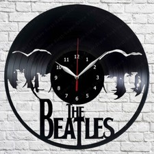 The Beatles Vinyl Record Wall