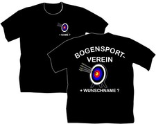 T-Shirt Bogensport Verein Bogenschießen Wettkampf  Archery Bögen Bekleidung 5