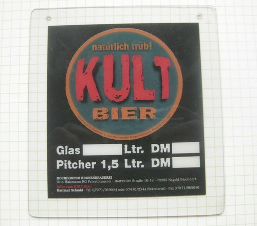 Kult bier hochdorfer - bier, /