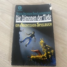 Die Dämonen der Tiefe Fantasie Abenteuer Spielbuch Steve Jackson Ian Livingstone
