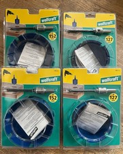 4x Wolfcraft Lochsäge