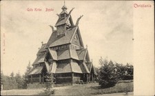 Ak Christiania Oslo Norwegen