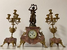 Französische Pendule Kamin