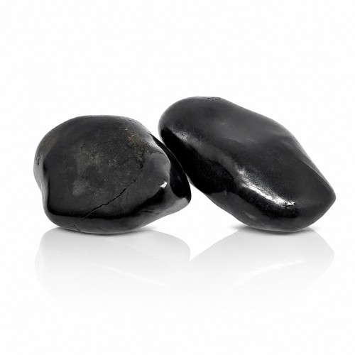 Stk schungit trommelsteine - schungit,