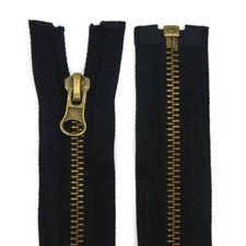 30-90cm Reißverschluss Metall