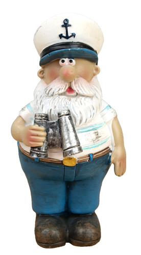 Maritime deko figur - maritime, kapitän