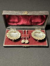 925 Silber Muschel Salieren