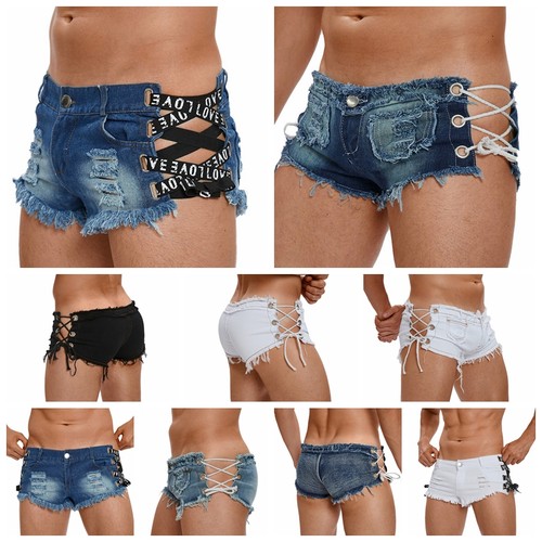 Herren jeansshorts mit - jeansshorts,