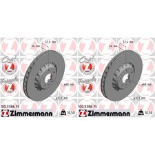 2X ZIMMERMANN BREMSSCHEIBEN