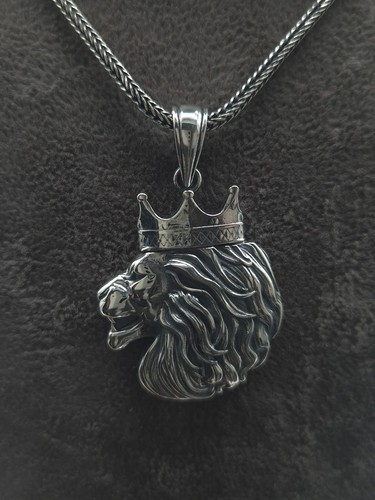 Löwe silber 925 kette - 925,