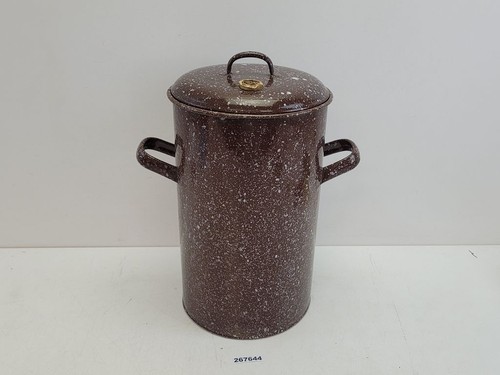 Einkochtopf emaille braun - einkochtopf,