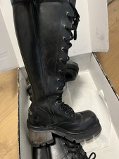 New Rock Boots 41 Gothic Metal Plateau Springerstiefel Stiefel Festival