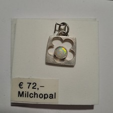 Anhänger 925 Silber Milchopal