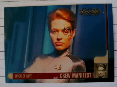 Seven nine jeri ryan card - seven, of