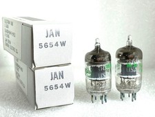 2 NOS Röhren GE 5654 EF95