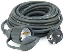 10 m Industrie Schukokabel