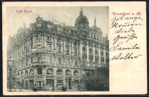 Frankfurt café bauer - m.,,