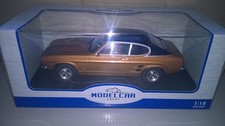 1:18 MCG - Ford Capri MK I Goldbraun met/sz - Ovp - Sammlungsauflösung