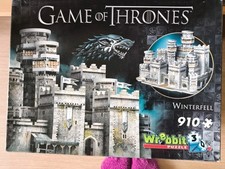 Wrebbit3D Game of Thrones Winterfell 910 Teile 3D Puzzle ab 14 Jahre NEU OVP