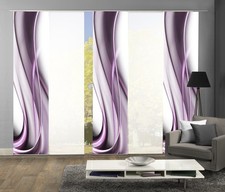 5er-Set Flächenvorhang | Deko