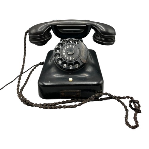 Bakelit telefon w48 - bakelit,