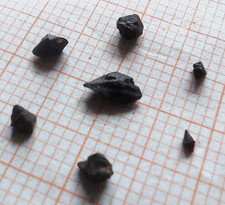 Kassiterit Kristalle als Doppelender von Neue Heimat   Wolkenburg in Sachsen