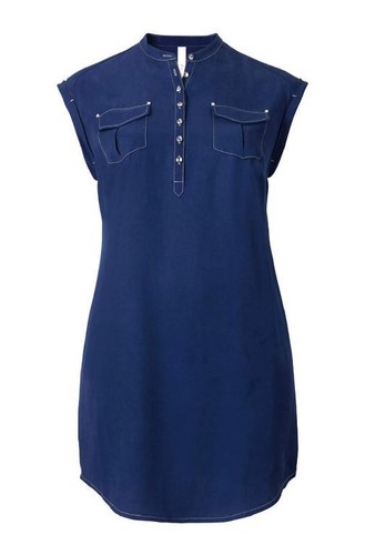 Sheego hammer kleid blau - hammer,