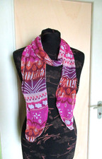 Schal mit Glitzer Stola Schultertuch pink Schal Umschlagtuch