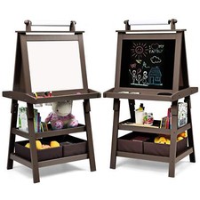3 in 1 Kindertafel Staffelei Whiteboard&Kreidetafel&Zeichenpapier Standtafel