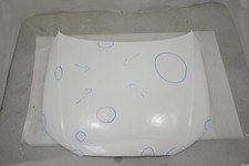 Audi A4 B8 8K 2007-2011 Motorhaube VERZINKT lackiert LY9C Ibisweiß BESCHÄDIGT