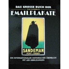 Emailschilder Blechschilder Reklame Preise Emailplakate Buch Bildband Book