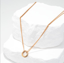 CARTIER TRINITY KETTE KLEINES MODELL 18K GOLD 750 MIT ZERTIFIKAT