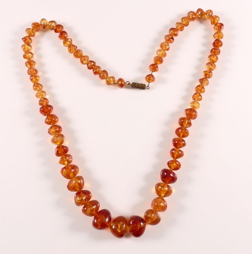 Collier bernstein orange klar - collier,