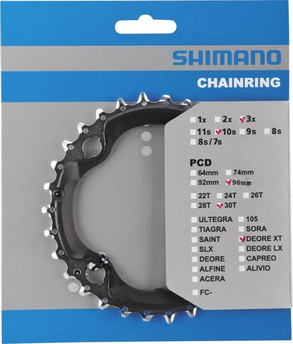 Shimano kettenblatt deore - kettenblatt, xt