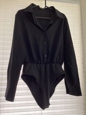 Blusen Body, schwarz, Gr. M