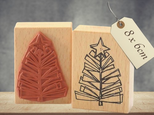 Stempel weihnachtsbaum - stempel,